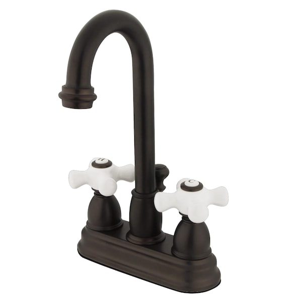 4" Centerset Bathroom Faucet, Oil Rubbed Bronze